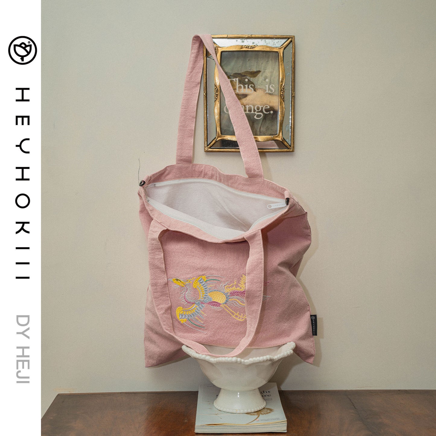 【heyhokiii】Phoenix Embroidery Bag: A Mythical Symbol of Prosperity and Elegance