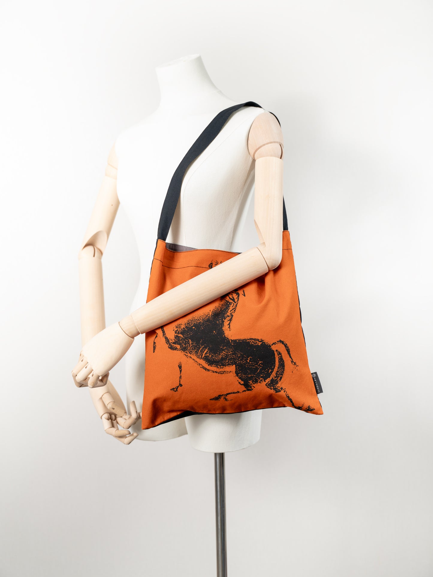 【heyhokiii】Canvas Bag with Qin and Han Dynasty Rubbing Patterns: Tracing Thousands of Years of Chinese Cultural Heritage, Carrying Ancient Civilization Forward