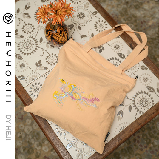 【heyhokiii】Phoenix Embroidery Bag: A Mythical Symbol of Prosperity and Elegance