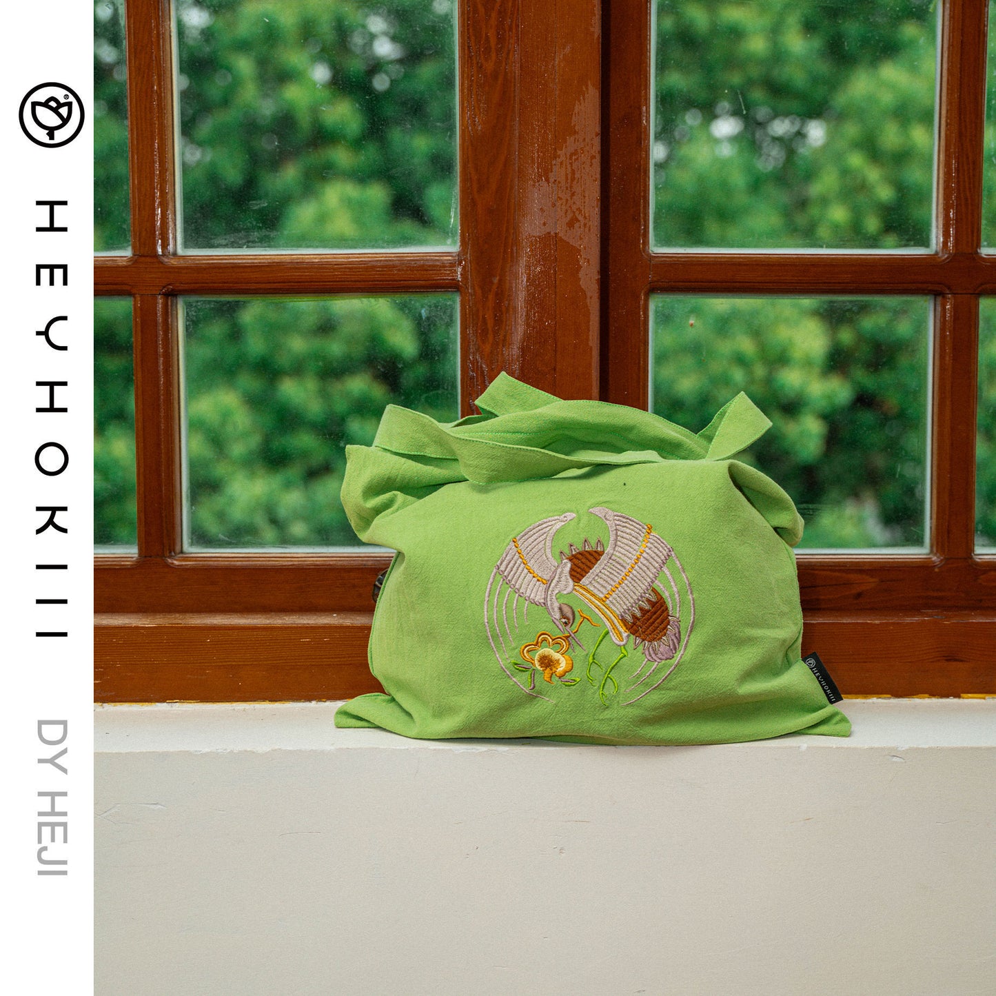 【heyhokiii】Timeless Ming-Qing Inspired Crane Embroidered Bag: Where Heritage Meets Modern Chic
