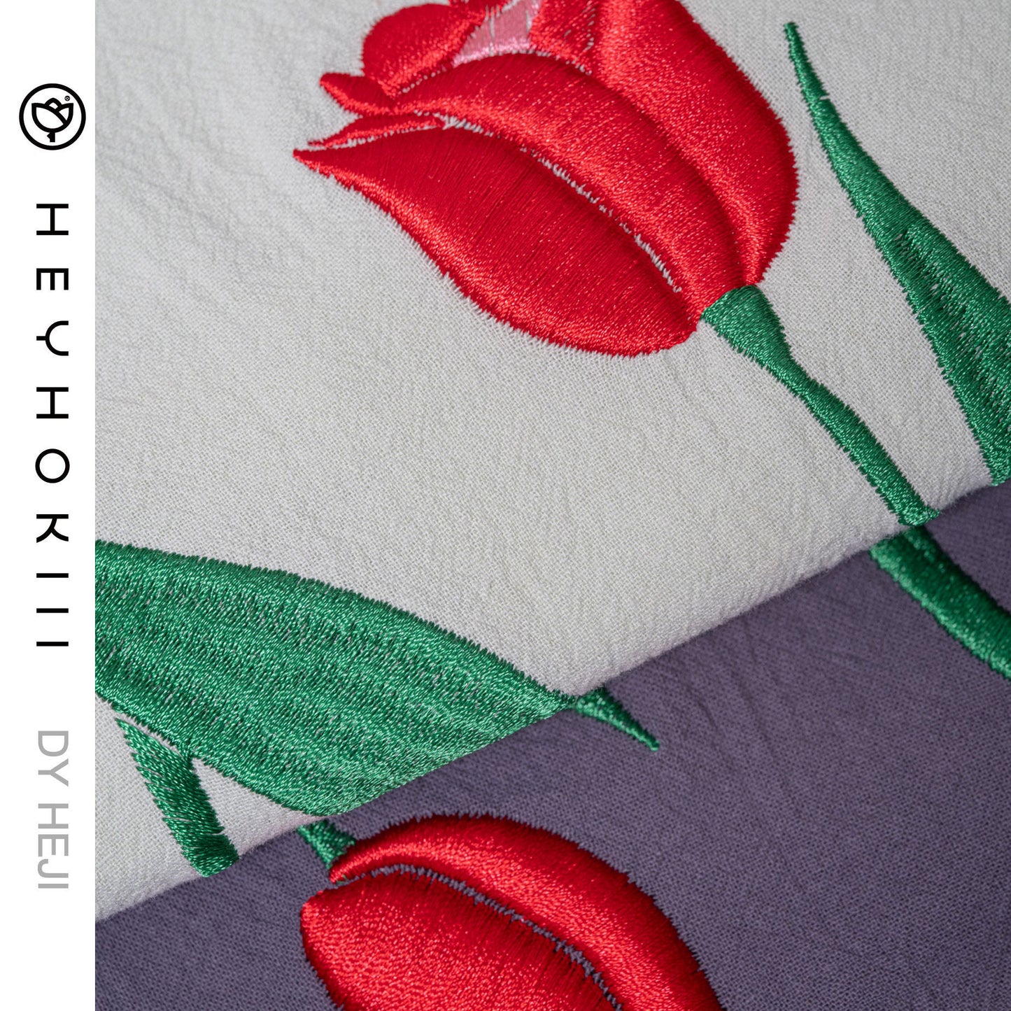 【heyhokiii】Rose Embroidery Bag: A 3D Floral Fantasy in Every Stitch